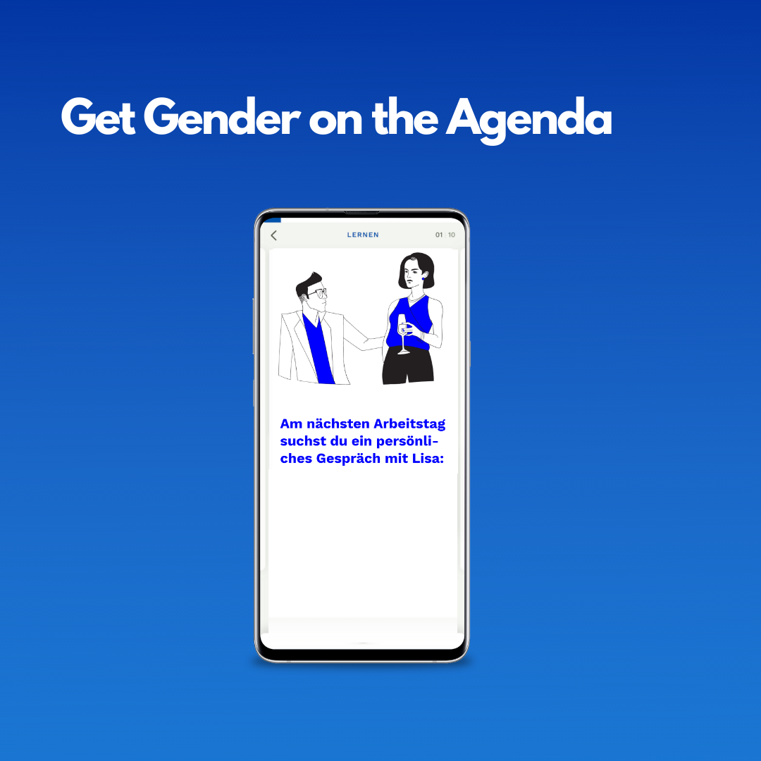 „Get Gender on the Agenda“ – ein Lerntool für Führungskräfte